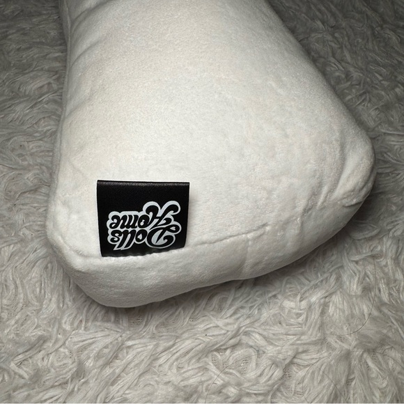 Dolls Kill Black and White Kewpie Pillow - Picture 3 of 9